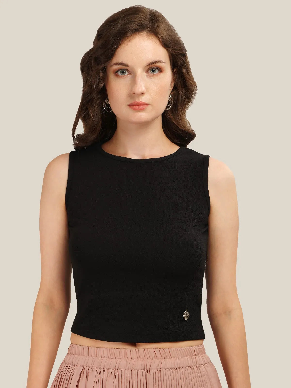 Women Formal Black Top for Blazer - ModaLady