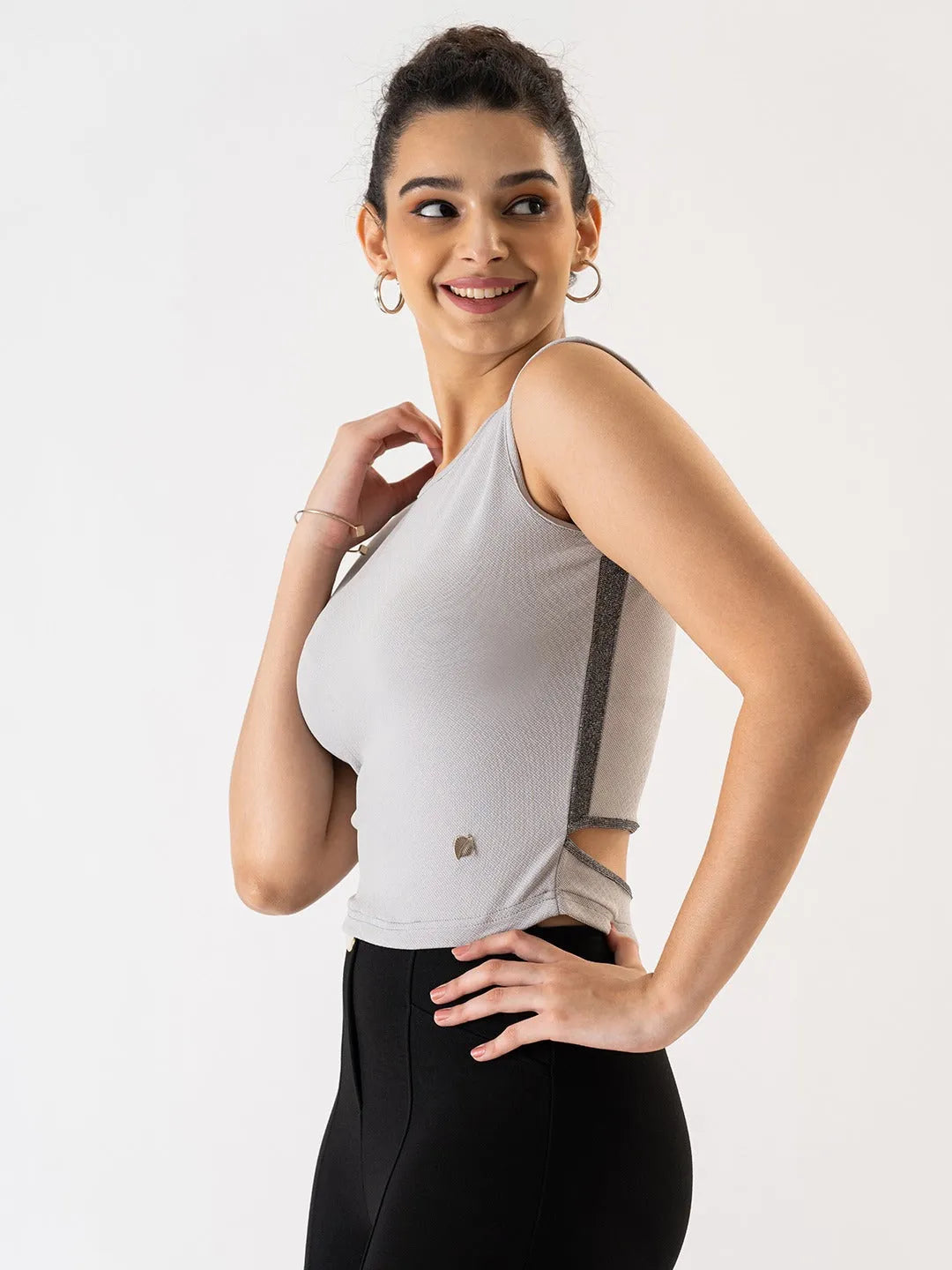 Women Formal Grey Top for Blazer - ModaLady